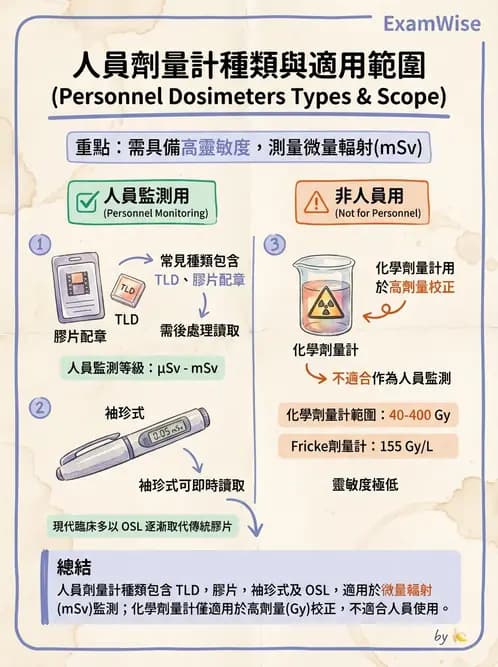 放射 - 劑量計 - AI 圖文解析預覽