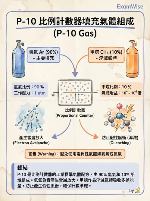 放射 - 充氣式偵檢器 - AI 圖文解析預覽