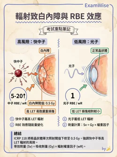 放射 - 全身性輻射效應 - AI 圖文解析預覽