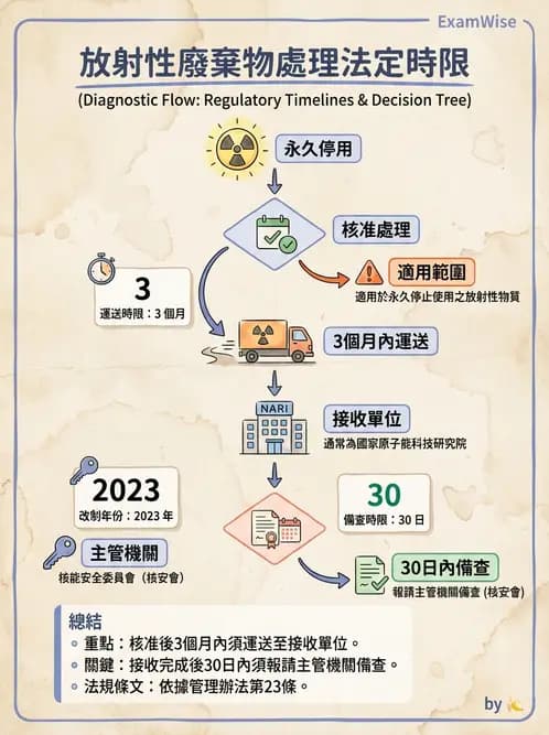 放射 - 輻射作業管理與設施許可 - AI 圖文解析預覽