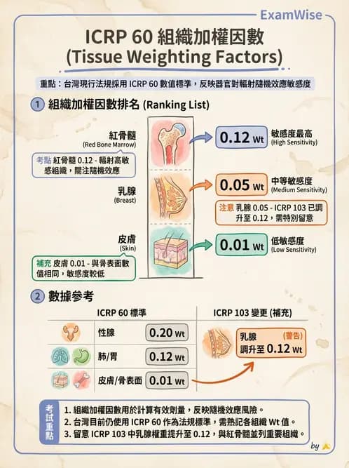 放射 - 輻射防護劑量量 - AI 圖文解析預覽