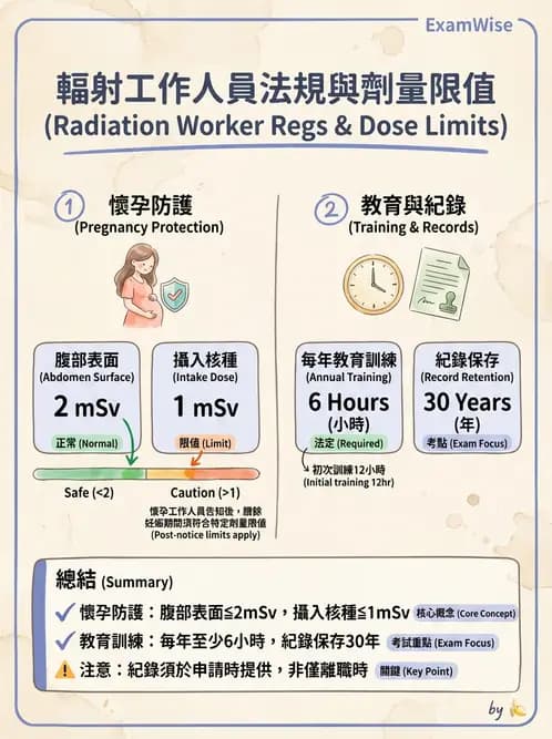 放射 - 人員資格與組織管理 - AI 圖文解析預覽