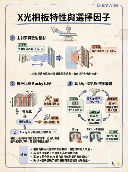 放射 - X光成像系統與影像品質 - AI 圖文解析預覽