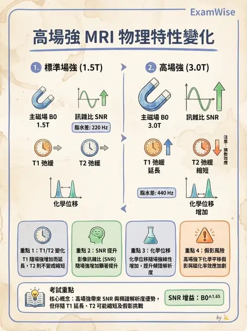 放射 - 主磁場、磁鐵類型與勻場 - AI 圖文解析預覽