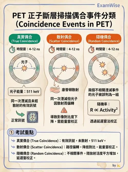 放射 - PET核種與儀器偵測原理 - AI 圖文解析預覽