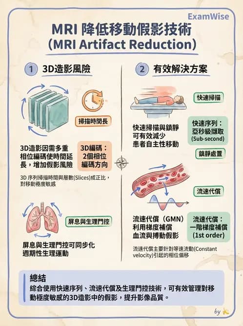 放射 - 磁振影像品質與參數 - AI 圖文解析預覽