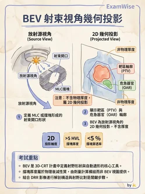 放射 - 放射治療技術與影像計畫 - AI 圖文解析預覽