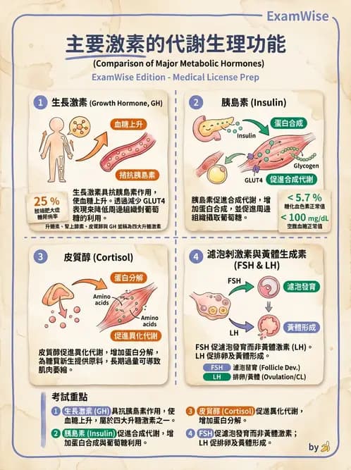 放射 - 內分泌生理 - AI 圖文解析預覽