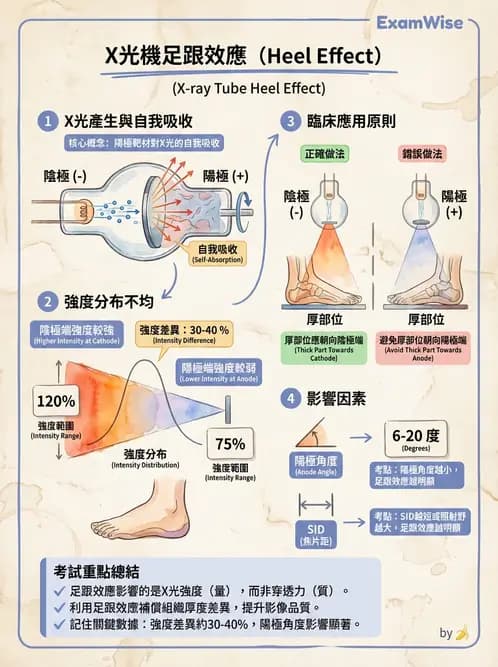 放射 - X光產生與特性 - AI 圖文解析預覽