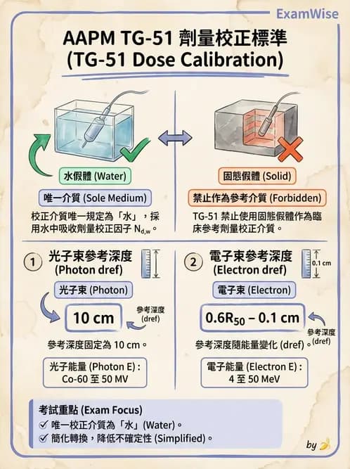 放射 - 劑量測定與計算 - AI 圖文解析預覽