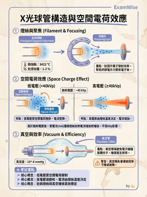 放射 - X光球管與高壓電路 - AI 圖文解析預覽