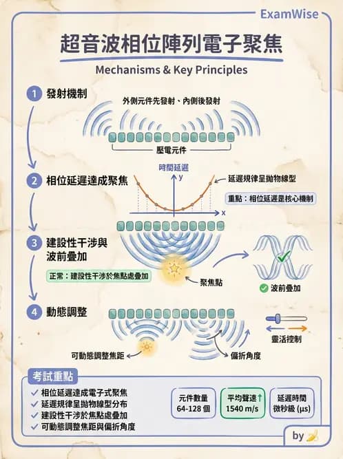 放射 - 超音波物理與系統原理 - AI 圖文解析預覽