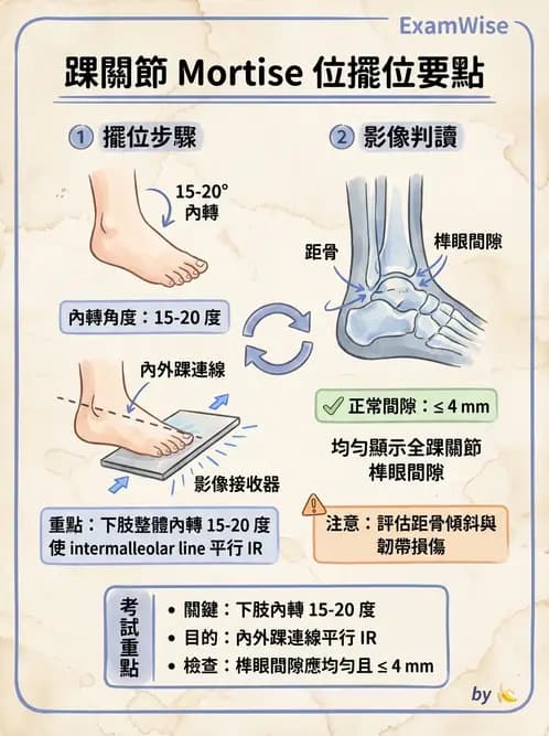 放射 - 軀幹四肢攝影技術 - AI 圖文解析預覽