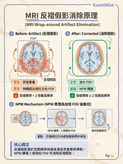 放射 - 磁振影像品質與參數 - AI 圖文解析預覽