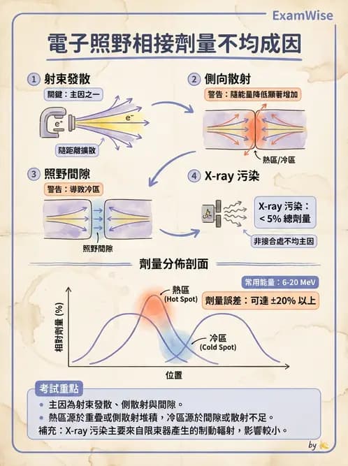 放射 - 電子射束臨床技術與應用 - AI 圖文解析預覽