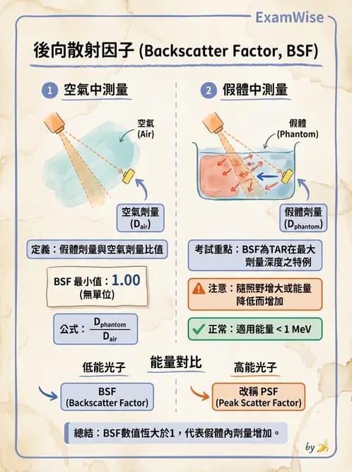 放射 - 深度劑量參數(PDD/TAR/TMR/TPR) - AI 圖文解析預覽