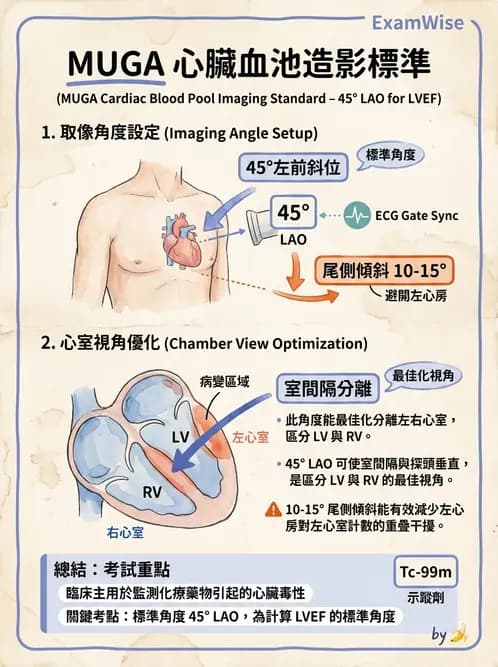 放射 - 心室功能造影 - AI 圖文解析預覽