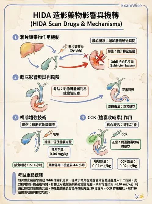 放射 - 肝膽造影 - AI 圖文解析預覽