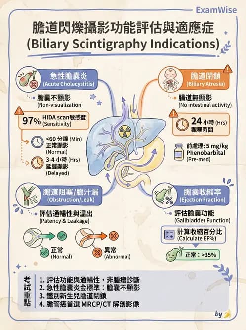 放射 - 肝膽造影 - AI 圖文解析預覽