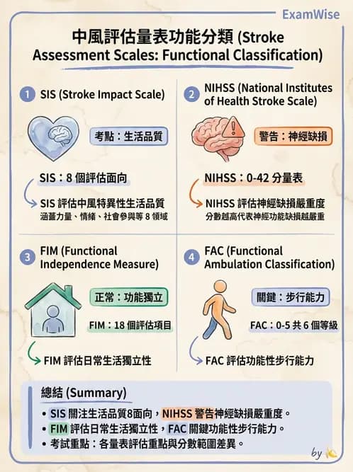 物治 - 腦中風動作評估與分期 - AI 圖文解析預覽