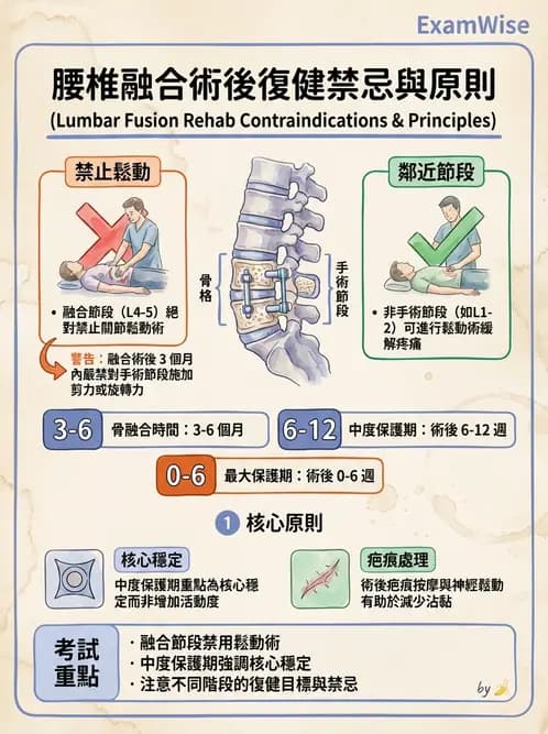 物治 - 腰椎穩定訓練與治療原則 - AI 圖文解析預覽
