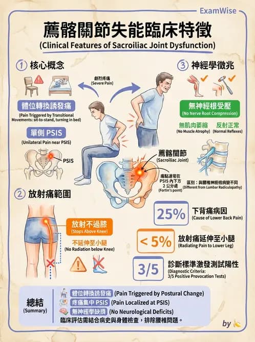 物治 - 薦髂關節評估與治療 - AI 圖文解析預覽
