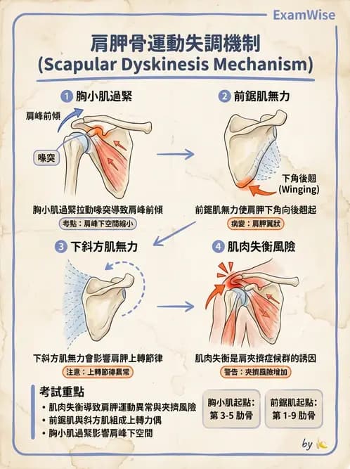 物治 - 肩胛生物力學與神經損傷 - AI 圖文解析預覽