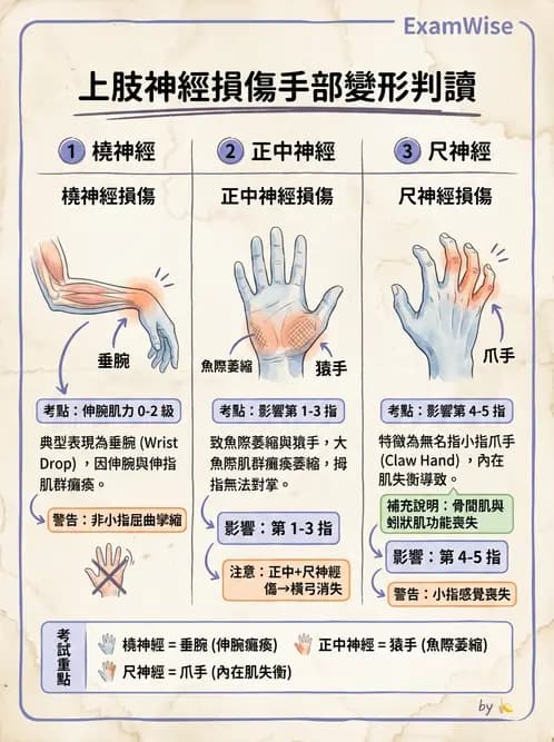 物治 - 手部肌腱損傷與變形 - AI 圖文解析預覽