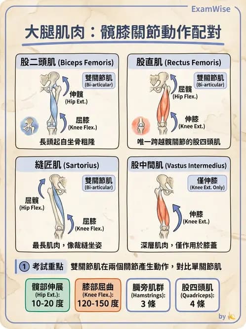 物治 - 軀幹與下肢肌肉解剖 - AI 圖文解析預覽