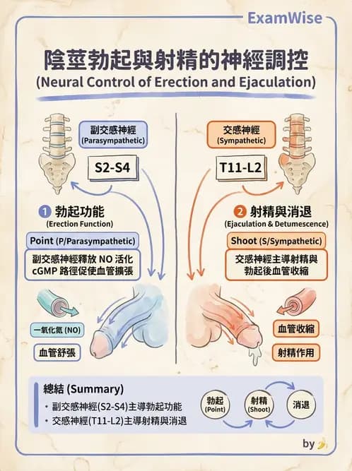 物治 - 周邊與自主神經解剖 - AI 圖文解析預覽