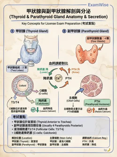 物治 - 內分泌與皮膚解剖 - AI 圖文解析預覽