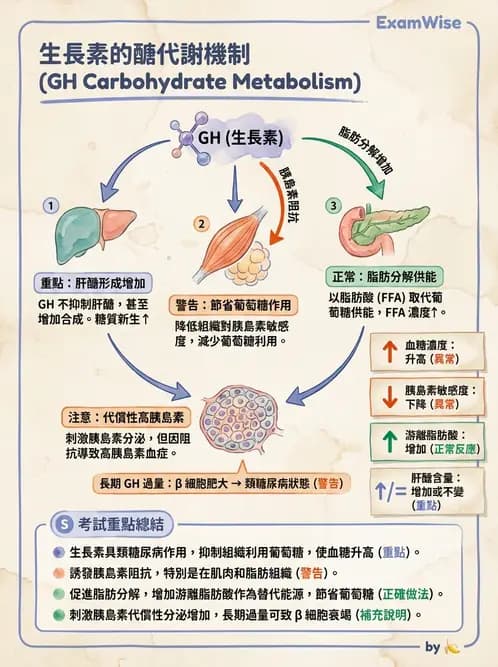 物治 - 內分泌系統生理 - AI 圖文解析預覽
