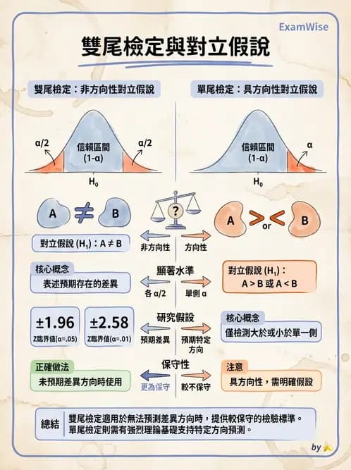 物治 - 統計檢定與分析方法 - AI 圖文解析預覽