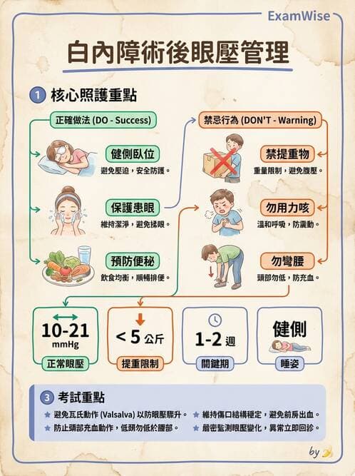 護理師 - 眼科疾病 - AI 圖文解析預覽