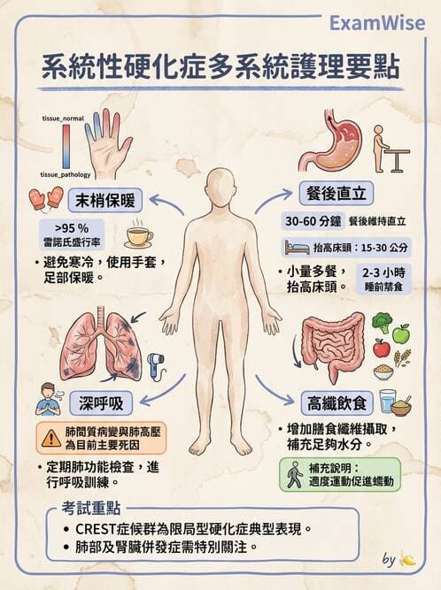 護理師 - 自體免疫疾病與過敏反應 - AI 圖文解析預覽