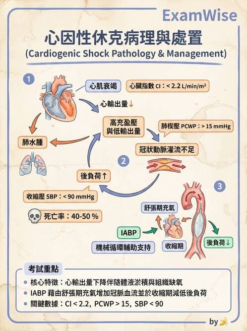 護理師 - 休克與敗血症護理 - AI 圖文解析預覽