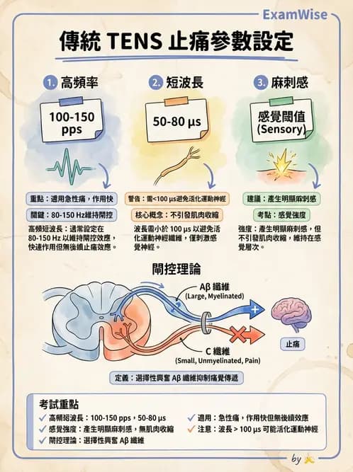 物治 - 經皮電刺激與電療基礎 - AI 圖文解析預覽