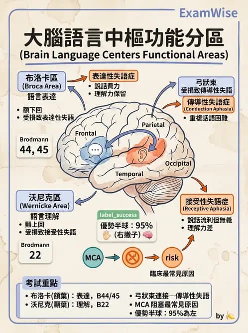 物治 - 中樞神經系統解剖 - AI 圖文解析預覽