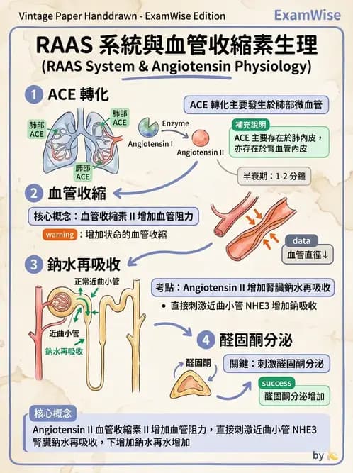 物治 - 心臟血管生理 - AI 圖文解析預覽
