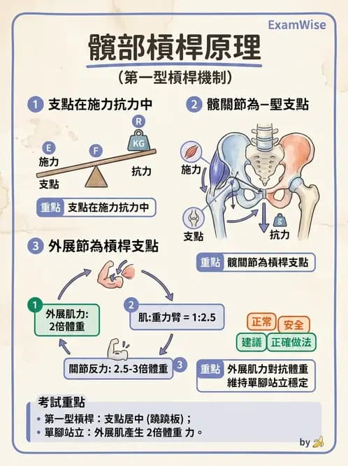 物治 - 髖關節肌動學與生物力學 - AI 圖文解析預覽