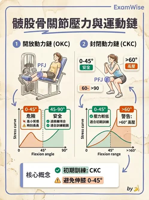 物治 - 膝關節肌動學與生物力學 - AI 圖文解析預覽