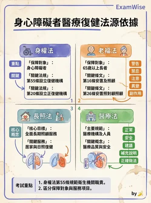 物治 - 長照制度與服務 - AI 圖文解析預覽