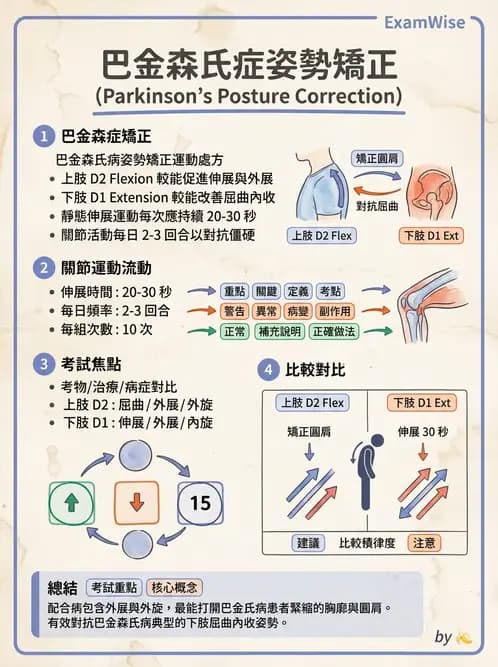 物治 - 巴金森氏病物理治療 - AI 圖文解析預覽