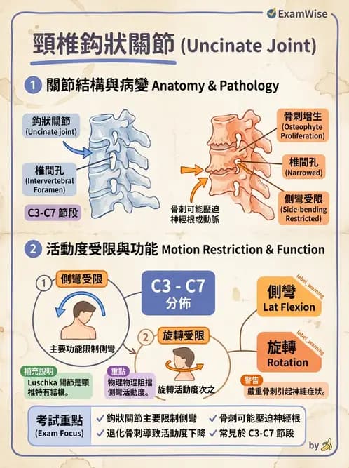 物治 - 頸椎評估與病理 - AI 圖文解析預覽