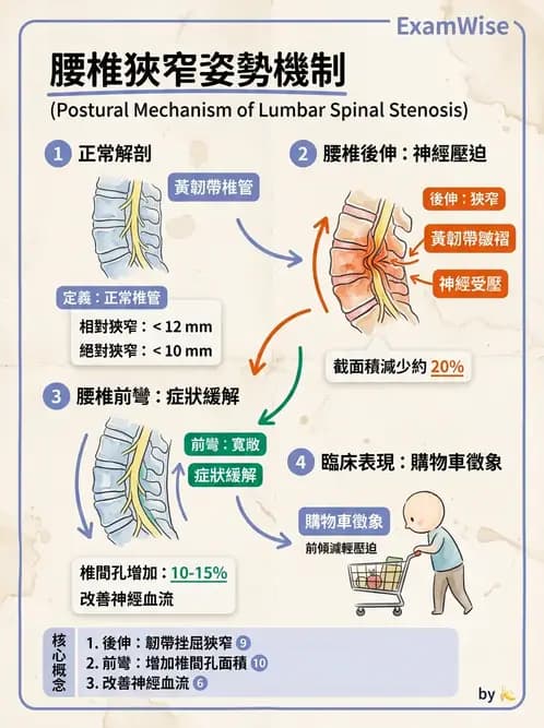 物治 - 腰椎椎間盤與脊椎狹窄 - AI 圖文解析預覽