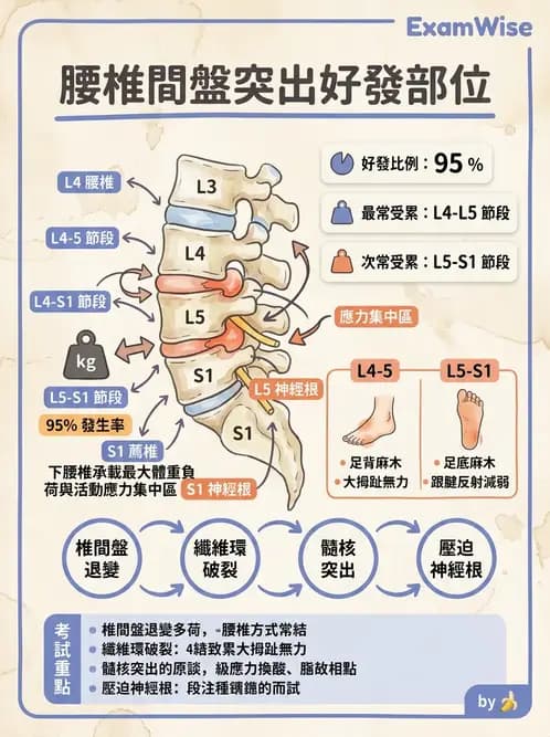 物治 - 腰椎椎間盤與脊椎狹窄 - AI 圖文解析預覽