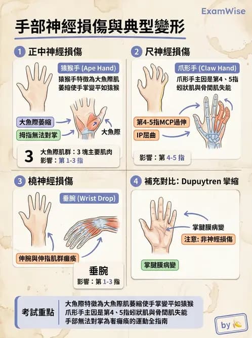 物治 - 手部肌腱損傷與變形 - AI 圖文解析預覽