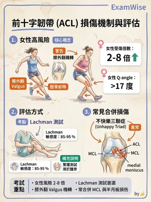 物治 - 膝關節韌帶與半月板損傷 - AI 圖文解析預覽