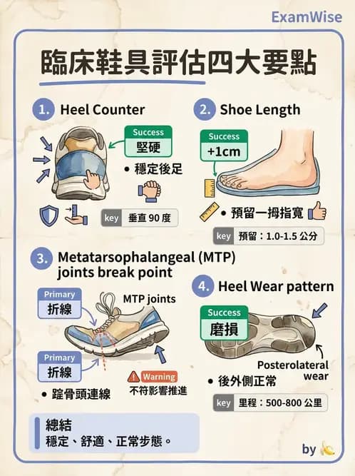物治 - 足部病變與輔具評估 - AI 圖文解析預覽