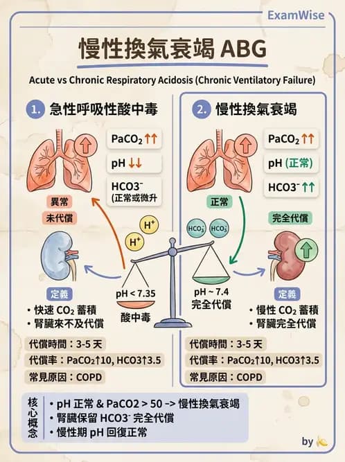 物治 - 肺功能測試與血氣體分析 - AI 圖文解析預覽